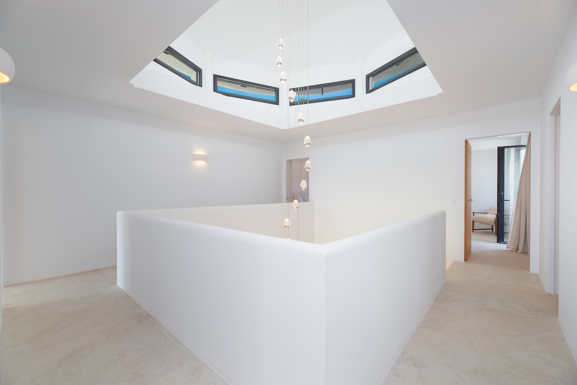 Resa estates Ibiza for sale modern villa martinet views atrium.jpg